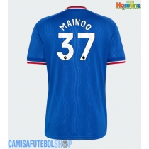 Camisa de time de futebol Manchester United Kobbie Mainoo #37 Replicas 2º Equipamento 2026-27 Manga Curta